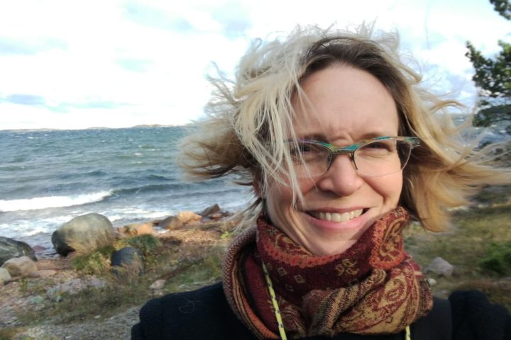 Ranja Hautamäki Hangossa.